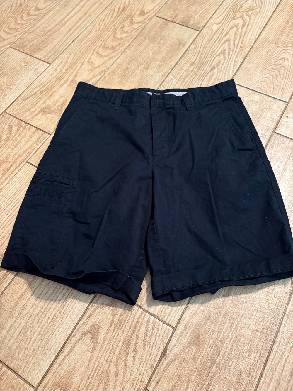 Greg Norman Collection Black Cargo Shorts